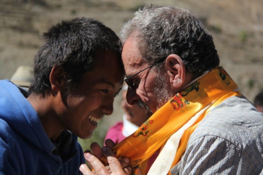 [Pema Wangyal und Michel Dussaulx]